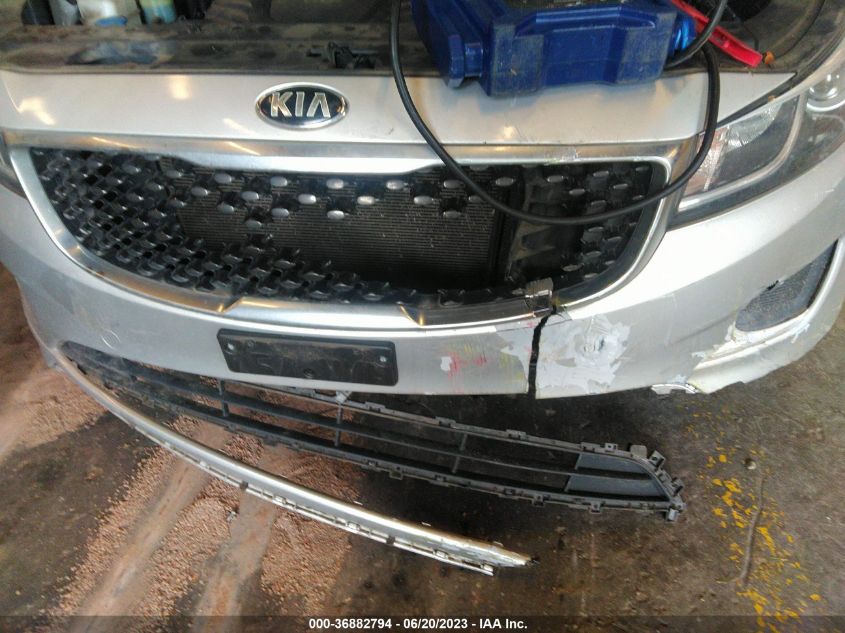 2016 KIA SEDONA LX - KNDMB5C19G6082198