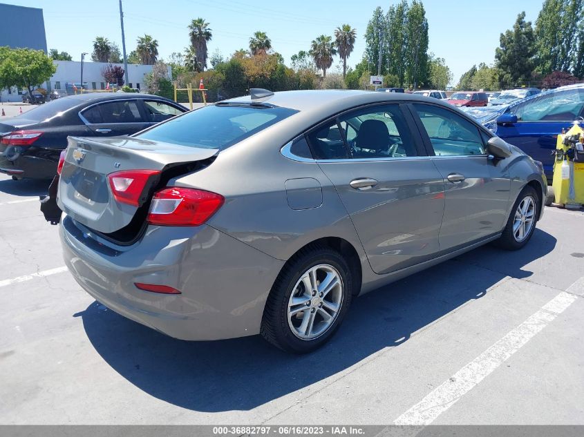 2018 CHEVROLET CRUZE LT - 1G1BE5SM4J7248101