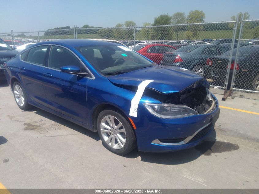 2015 CHRYSLER 200 LIMITED - 1C3CCCABXFN546696