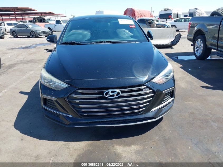 2017 HYUNDAI ELANTRA SPORT - KMHD04LB1HU364773