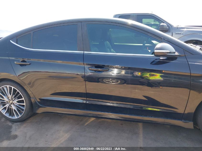 2017 HYUNDAI ELANTRA SPORT - KMHD04LB1HU364773