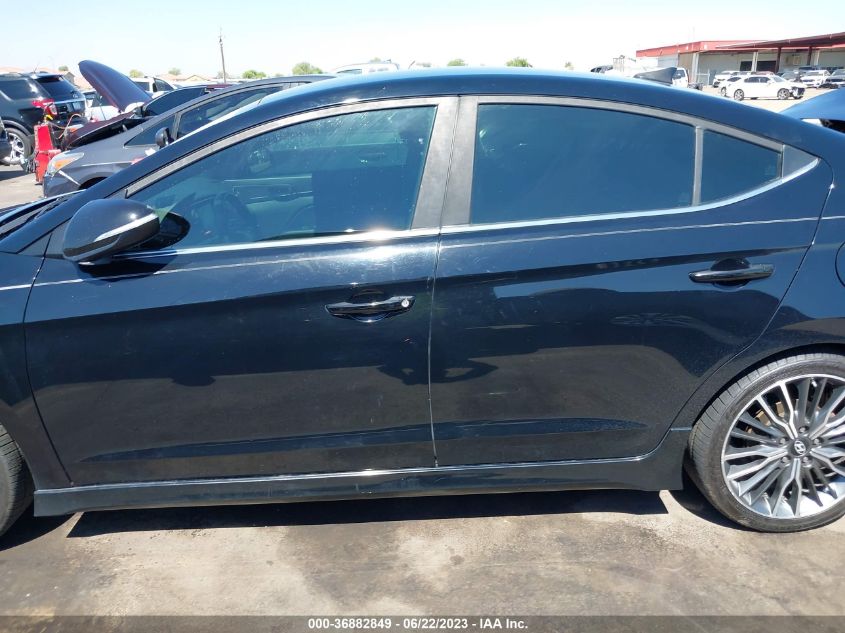 2017 HYUNDAI ELANTRA SPORT - KMHD04LB1HU364773