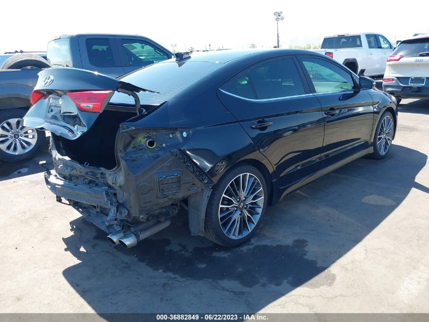 2017 HYUNDAI ELANTRA SPORT - KMHD04LB1HU364773