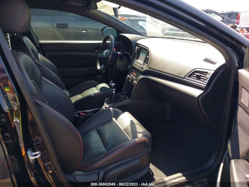 2017 HYUNDAI ELANTRA SPORT - KMHD04LB1HU364773