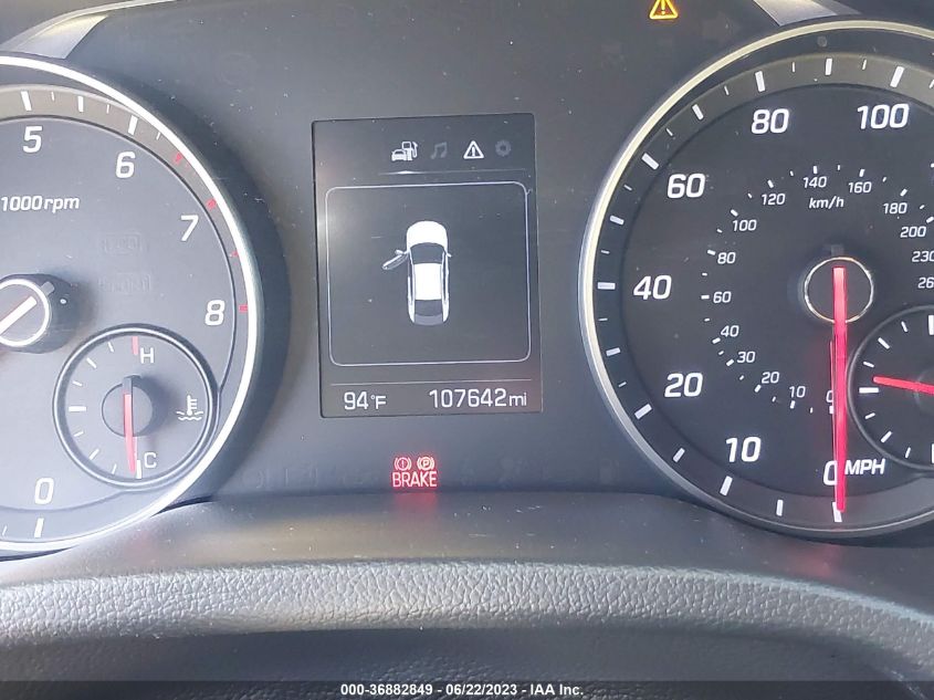 2017 HYUNDAI ELANTRA SPORT - KMHD04LB1HU364773