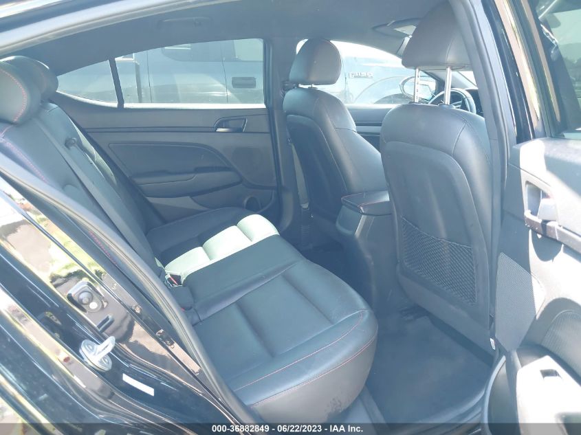 2017 HYUNDAI ELANTRA SPORT - KMHD04LB1HU364773