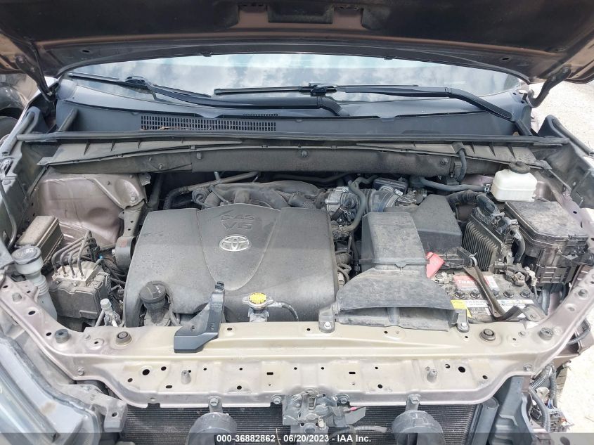 2017 TOYOTA HIGHLANDER LIMITED - 5TDYZRFH4HS200687