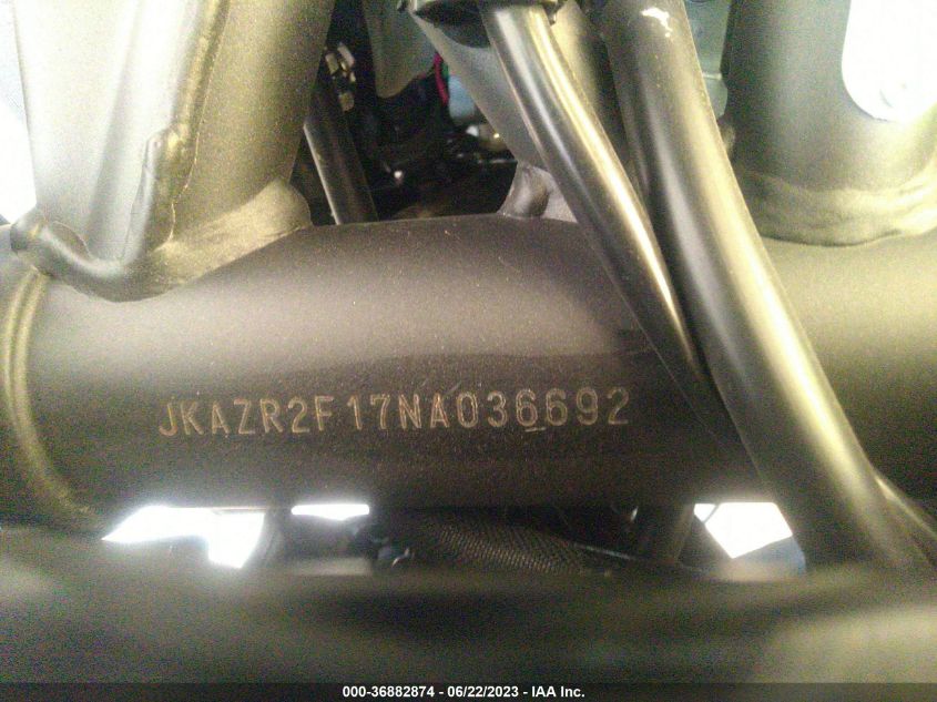 2022 KAWASAKI ZR900 - JKAZR2F17NA036692