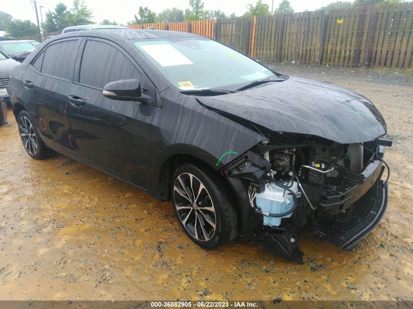 2019 TOYOTA COROLLA L/LE/SE/XLE/XSE - 2T1BURHE6KC146770