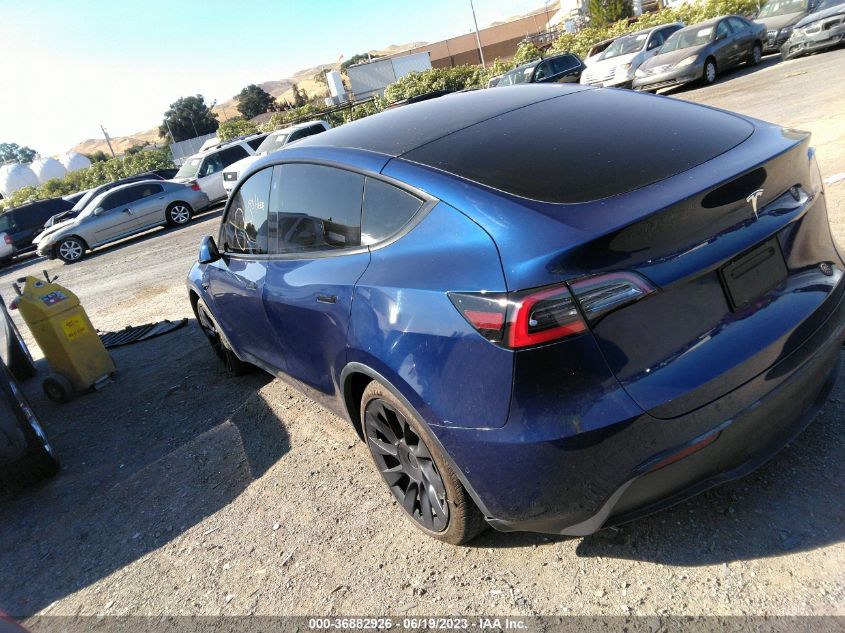 2021 TESLA MODEL Y - 5YJYGDED1MF132662