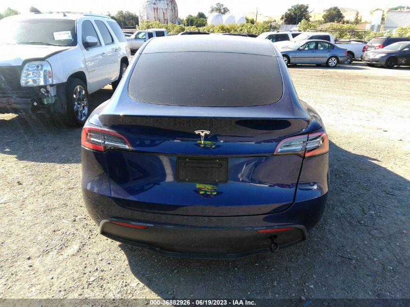 2021 TESLA MODEL Y - 5YJYGDED1MF132662