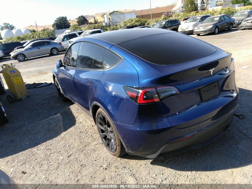 2021 TESLA MODEL Y - 5YJYGDED1MF132662