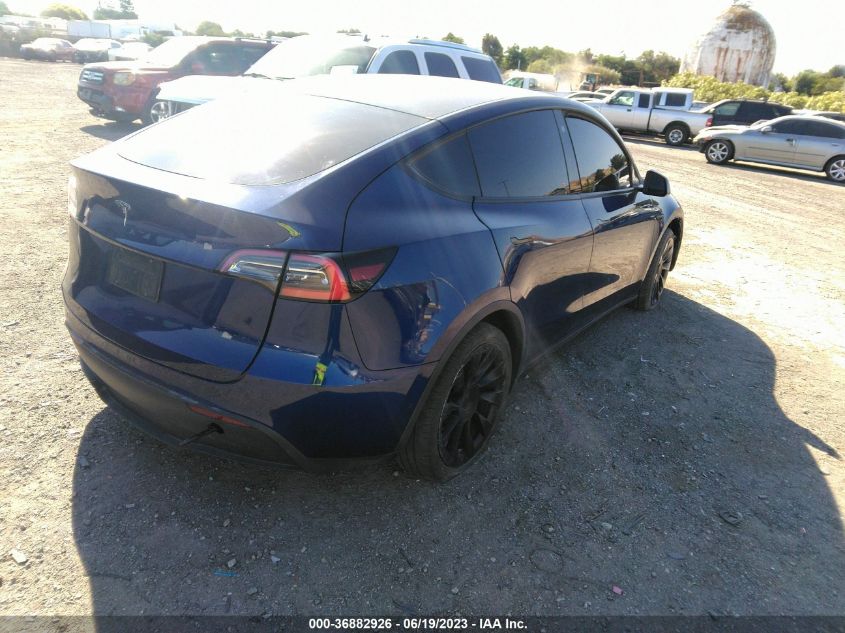 2021 TESLA MODEL Y - 5YJYGDED1MF132662