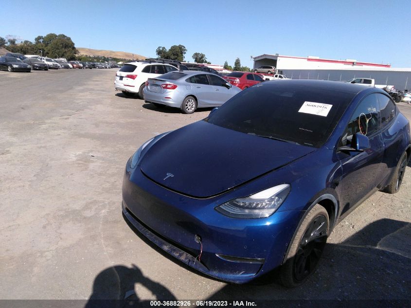 2021 TESLA MODEL Y - 5YJYGDED1MF132662