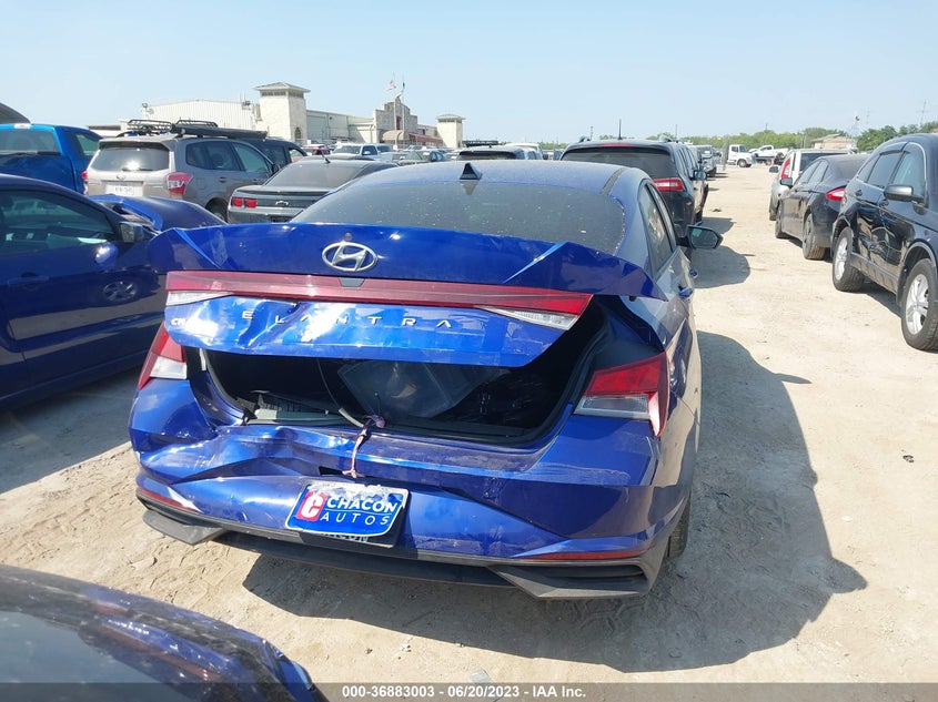VIN KMHLL4AG7MU143044 2021 HYUNDAI ELANTRA SE