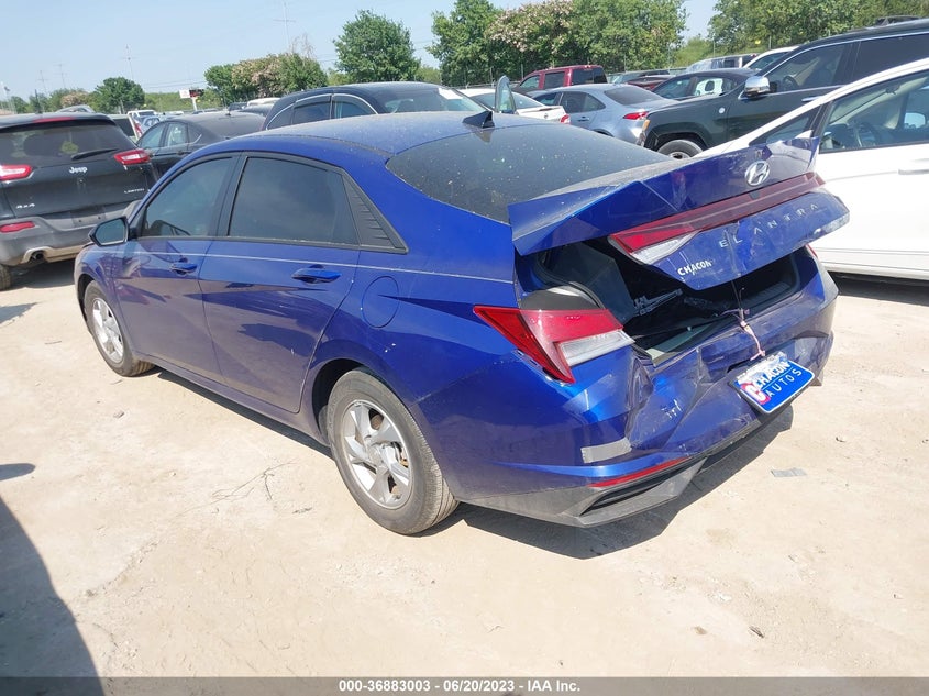 VIN KMHLL4AG7MU143044 2021 HYUNDAI ELANTRA SE