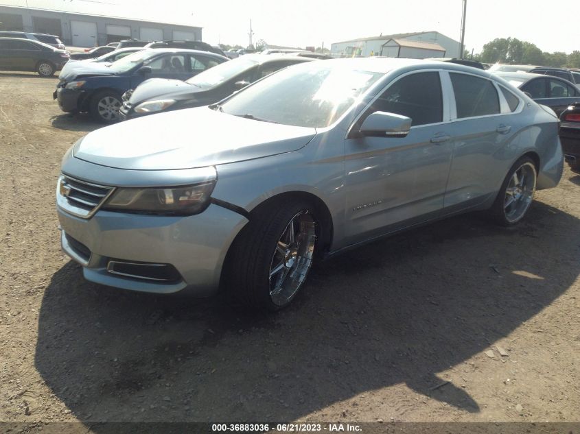 2014 CHEVROLET IMPALA LT - 1G1125S3XEU115877