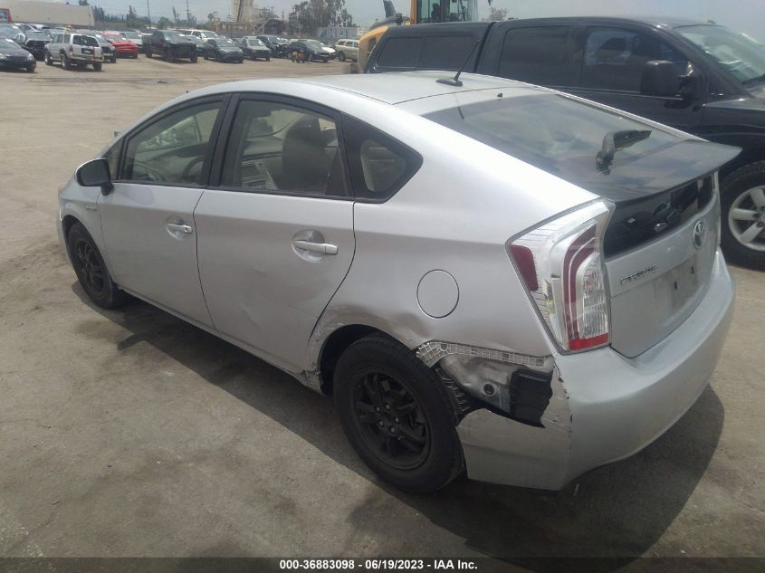 2015 TOYOTA PRIUS FOUR - JTDKN3DU5F1994690