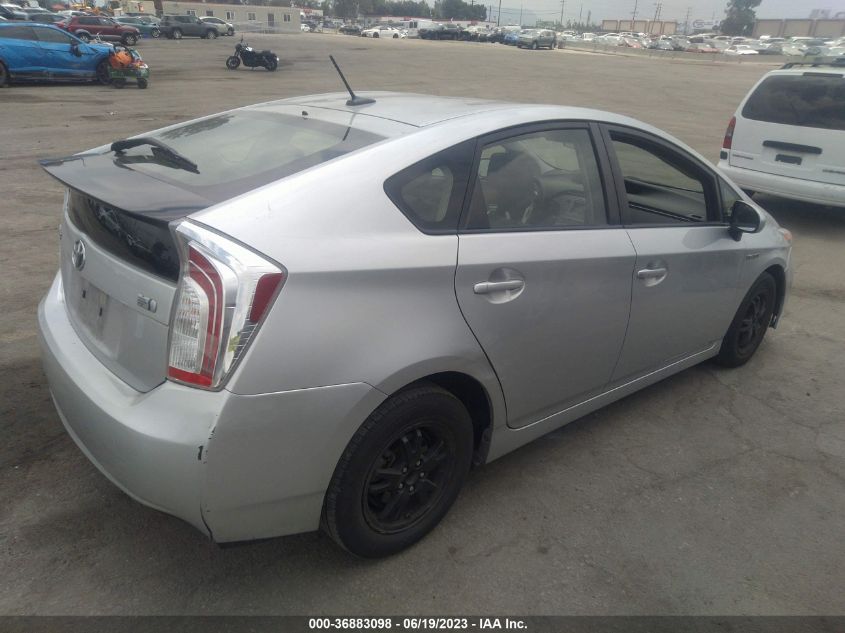 2015 TOYOTA PRIUS FOUR - JTDKN3DU5F1994690