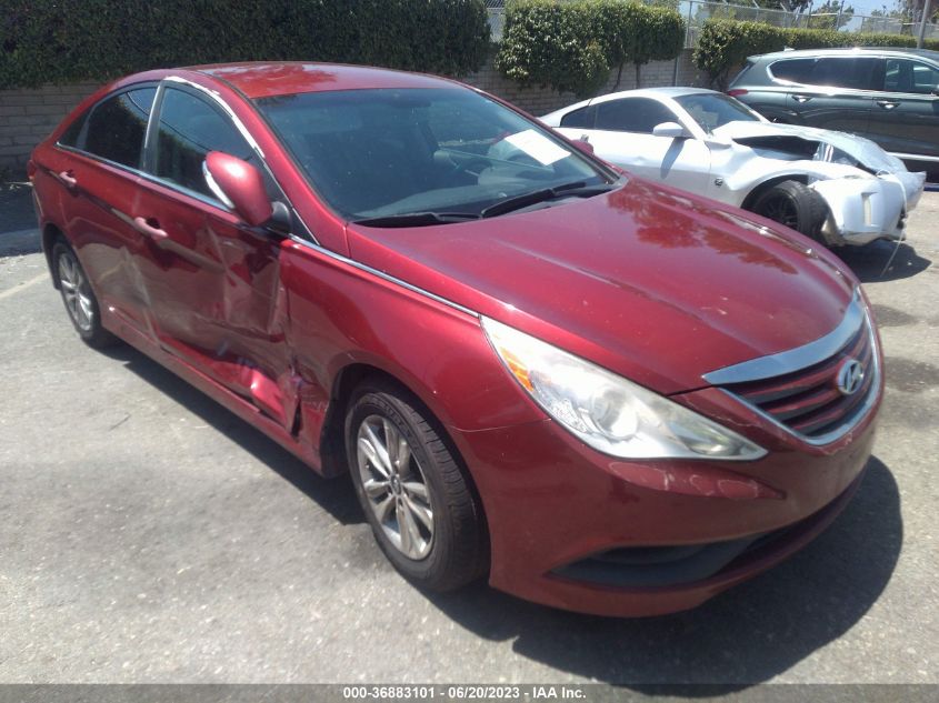 2014 HYUNDAI SONATA GLS - 5NPEB4AC1EH944285