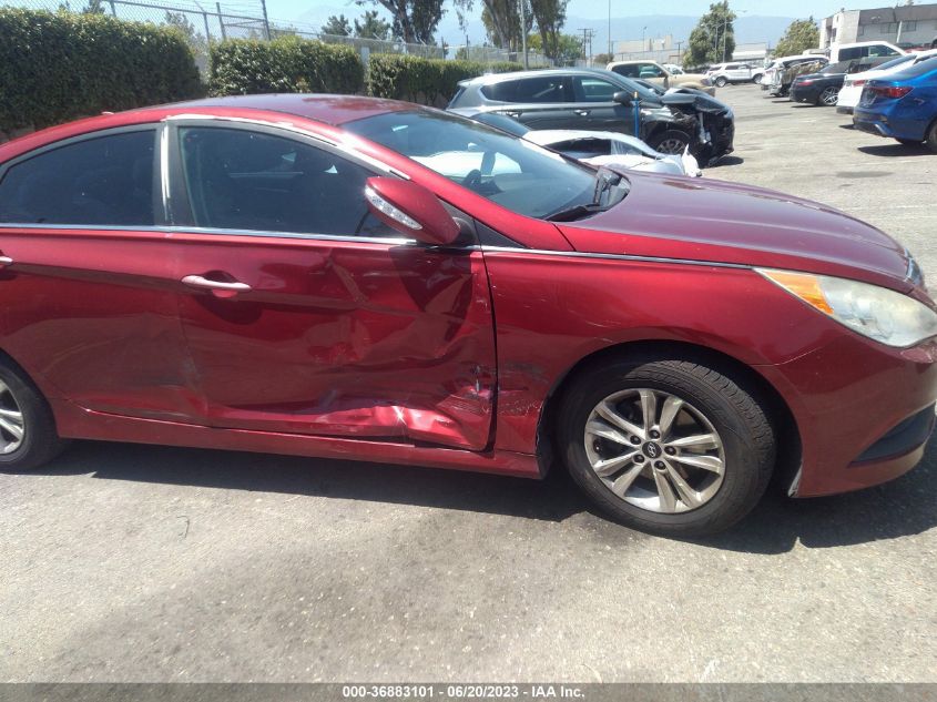 2014 HYUNDAI SONATA GLS - 5NPEB4AC1EH944285