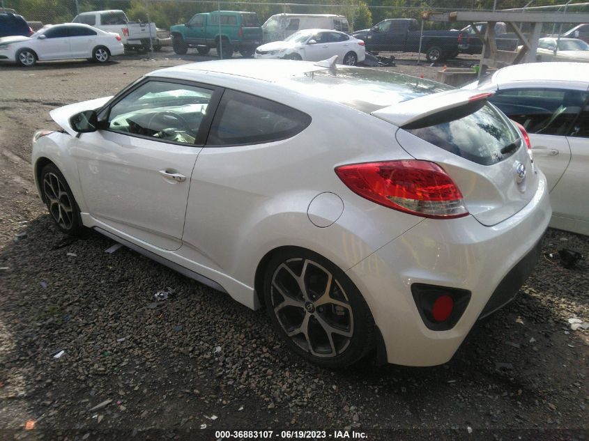 2016 HYUNDAI VELOSTER TURBO - KMHTC6AE4GU262748