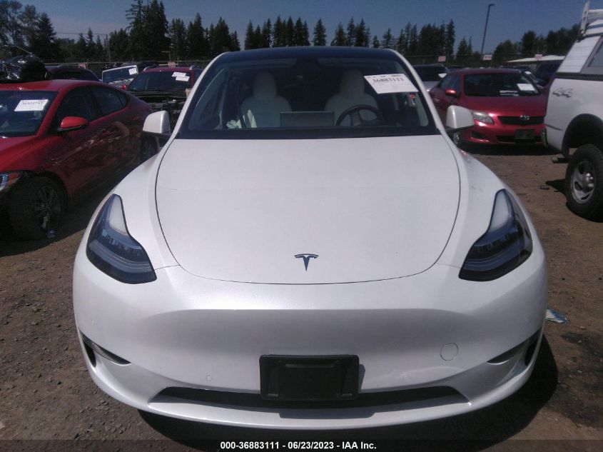 2021 TESLA MODEL Y LONG RANGE - 5YJYGDEE9MF243081
