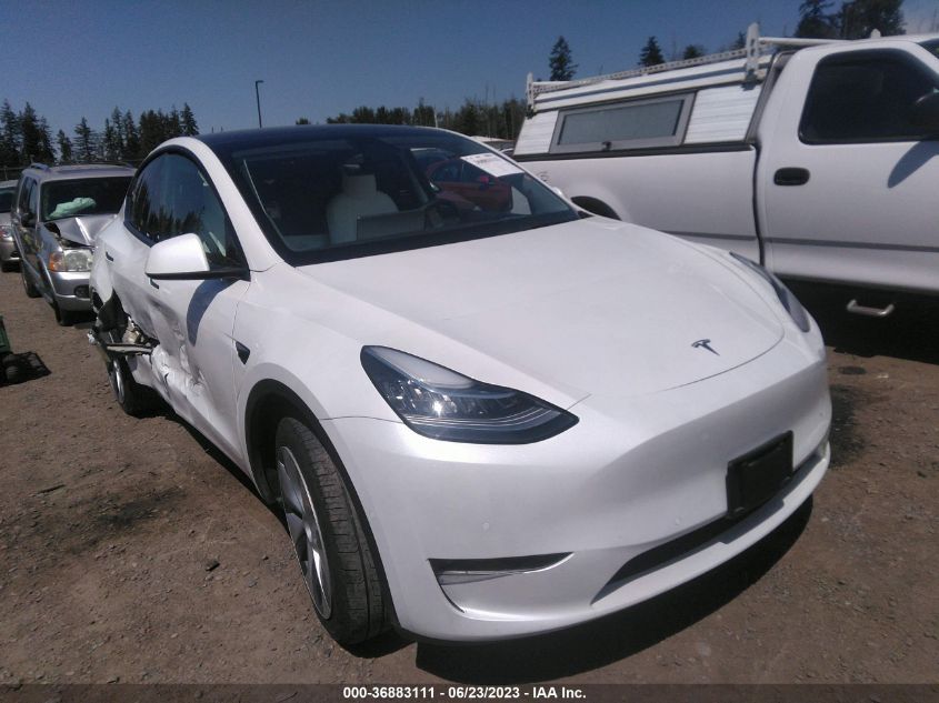 2021 TESLA MODEL Y LONG RANGE - 5YJYGDEE9MF243081