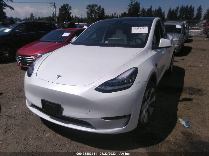 2021 TESLA MODEL Y LONG RANGE - 5YJYGDEE9MF243081