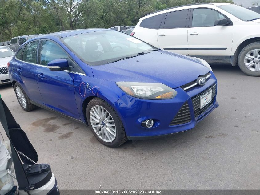 2014 FORD FOCUS TITANIUM - 1FADP3J27EL300242