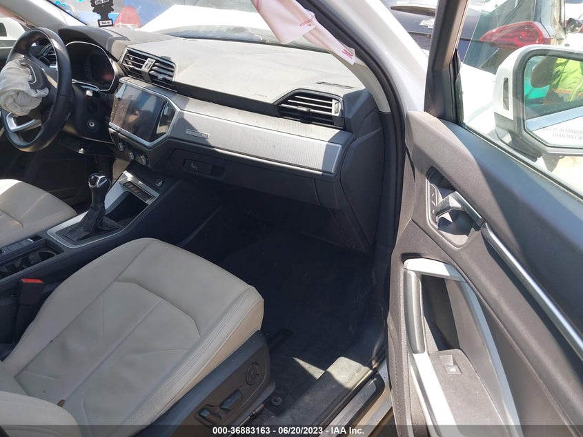 VIN WA1DECF37N1142346 2022 AUDI Q3 S LINE PREMIUM