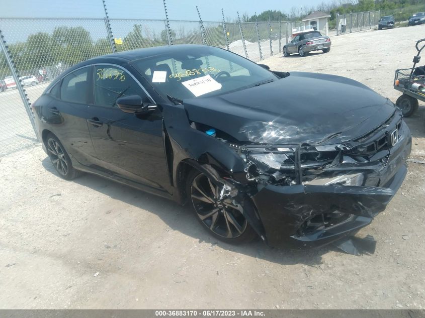 2019 HONDA CIVIC SEDAN SPORT - 2HGFC2F84KH530532