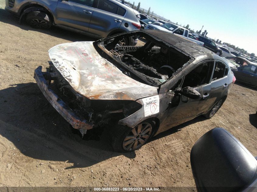 2014 KIA FORTE EX - KNAFX4A80E5108143