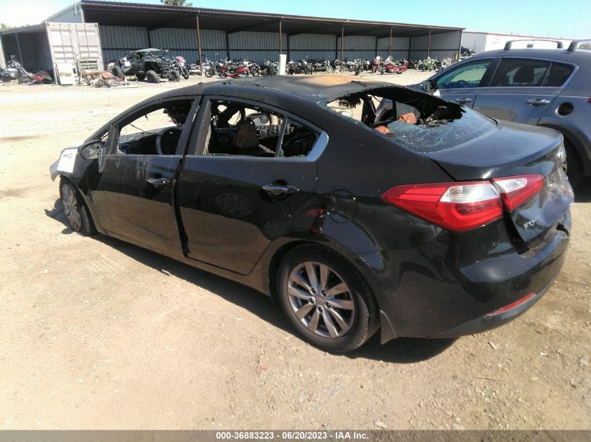 2014 KIA FORTE EX - KNAFX4A80E5108143