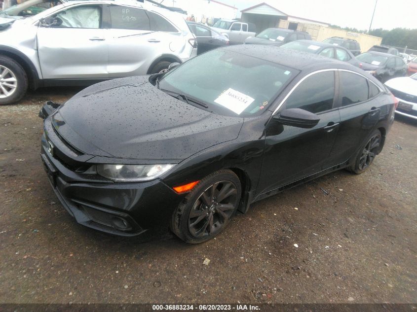 2020 HONDA CIVIC SEDAN SPORT - 2HGFC2F89LH569148