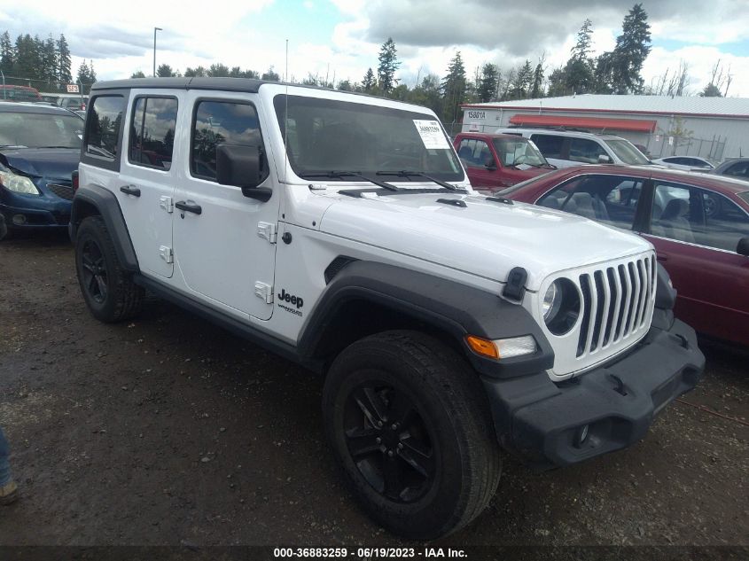 2019 JEEP WRANGLER UNLIMITED SPORT ALTITUDE - 1C4HJXDG5KW633836