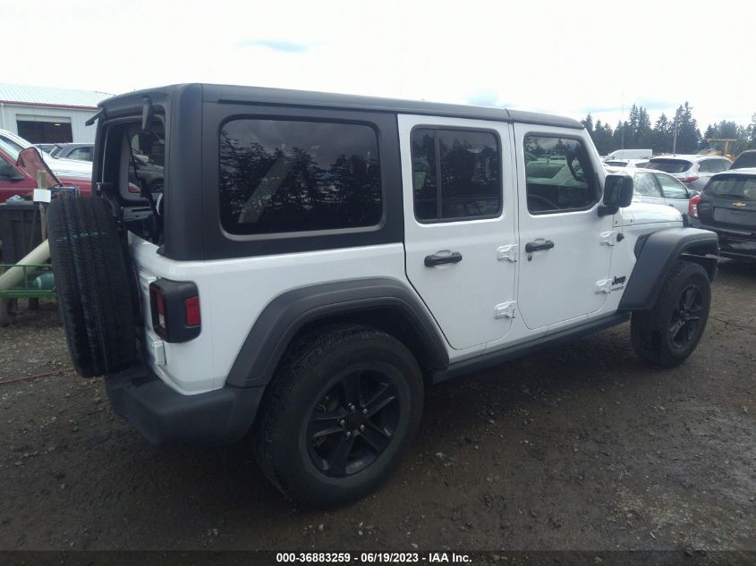 2019 JEEP WRANGLER UNLIMITED SPORT ALTITUDE - 1C4HJXDG5KW633836