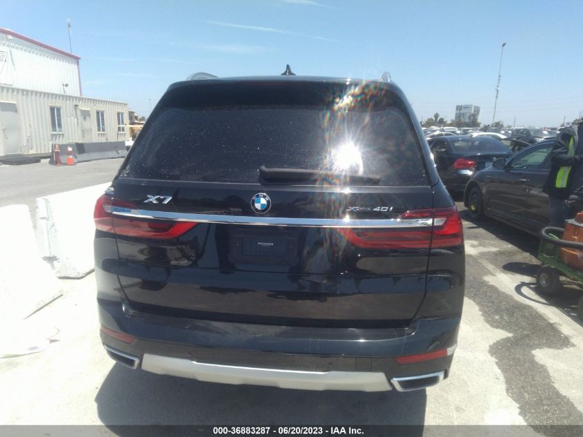 2020 BMW X7 XDRIVE40I - 5UXCW2C06L9B13214