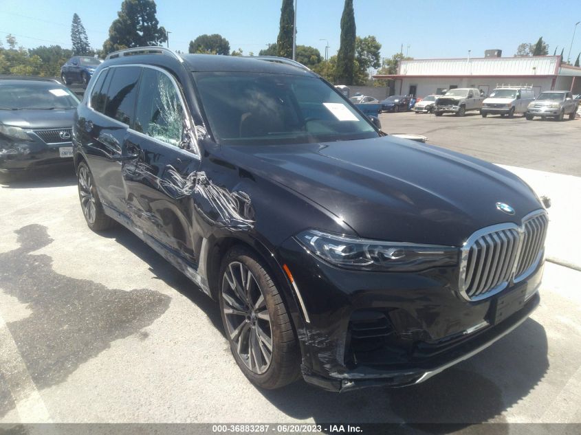 2020 BMW X7 XDRIVE40I - 5UXCW2C06L9B13214