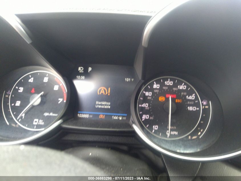 2018 ALFA ROMEO GIULIA - ZARFAEBN6J7565008