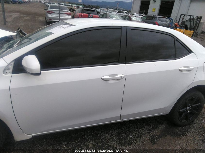 2015 TOYOTA COROLLA L/LE/S/S PLUS/LE PLUS - 5YFBURHE4FP287603