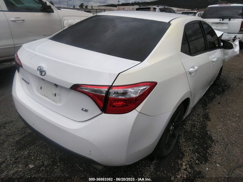 2015 TOYOTA COROLLA L/LE/S/S PLUS/LE PLUS - 5YFBURHE4FP287603