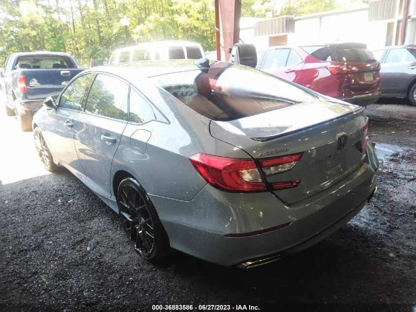 2021 HONDA ACCORD SEDAN SPORT - 1HGCV1F34MA021473