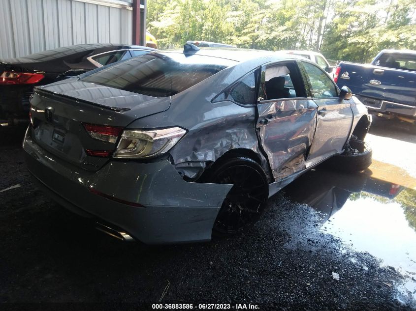 2021 HONDA ACCORD SEDAN SPORT - 1HGCV1F34MA021473