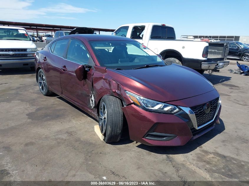 2022 NISSAN SENTRA SV - 3N1AB8CV5NY258034