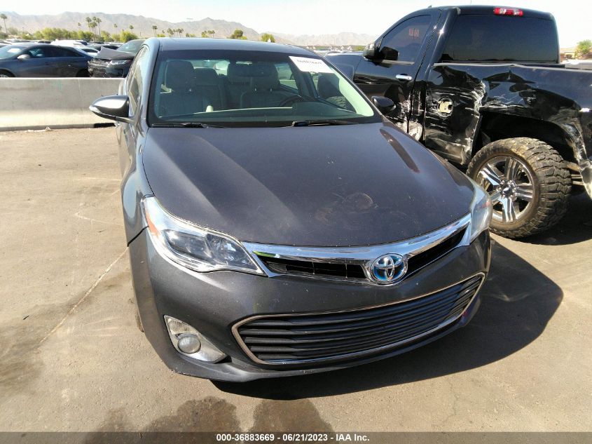 2013 TOYOTA AVALON HYBRID XLE PREMIUM 4T1BD1EB7DU015697