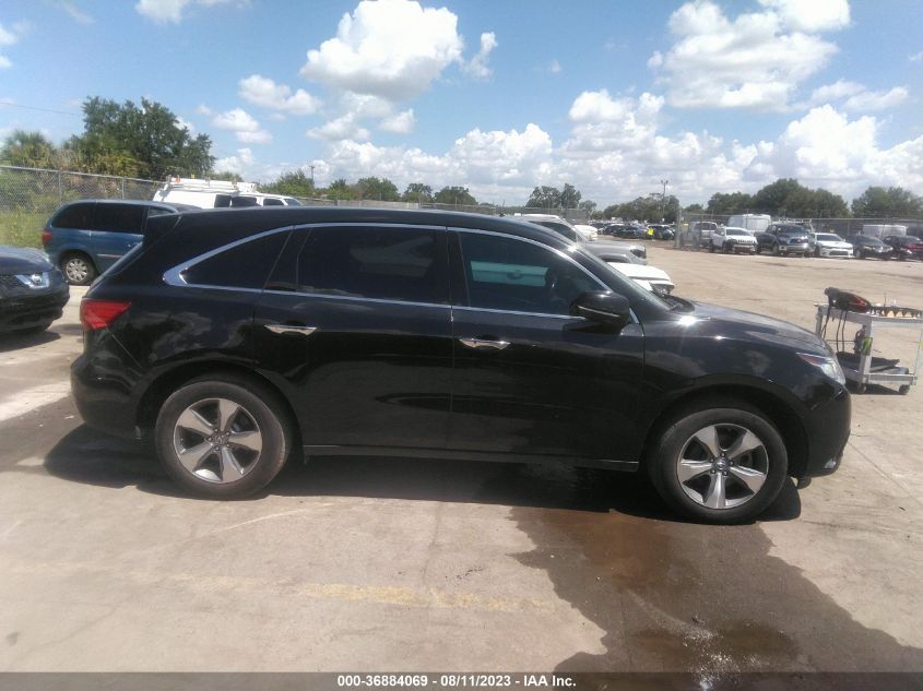 2014 ACURA MDX - 5FRYD4H21EB008135