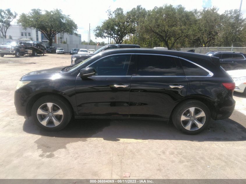 2014 ACURA MDX - 5FRYD4H21EB008135