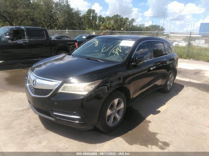 2014 ACURA MDX - 5FRYD4H21EB008135