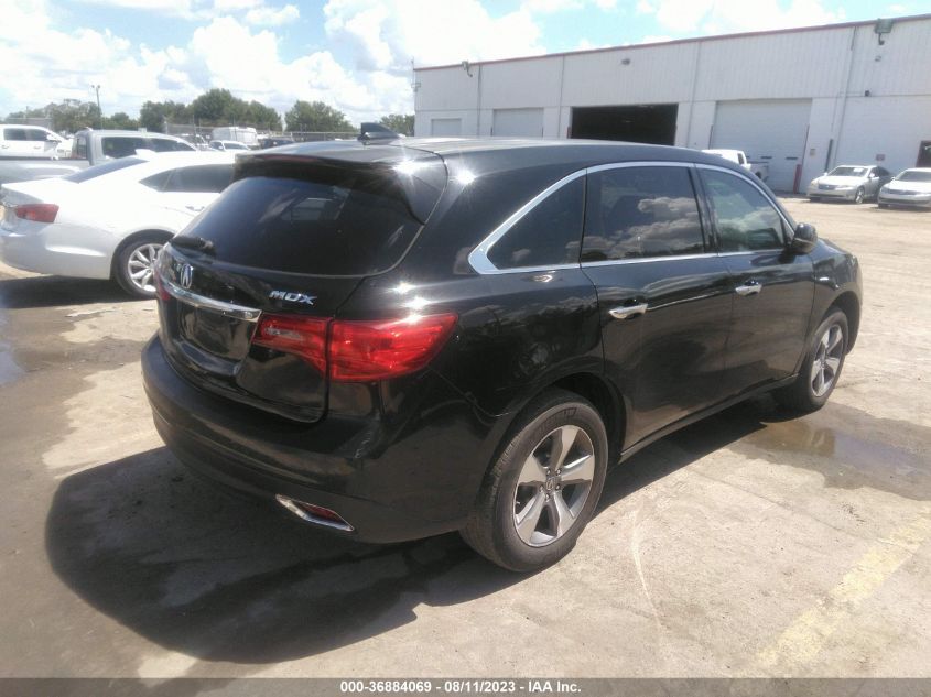 2014 ACURA MDX - 5FRYD4H21EB008135